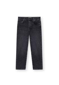 TT202 Straight Cropped Jeans mid-grey